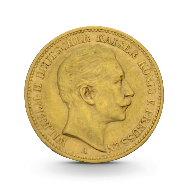 Deutsches Kaiserreich deals Goldmünze 20 Goldmark Wilhelm II